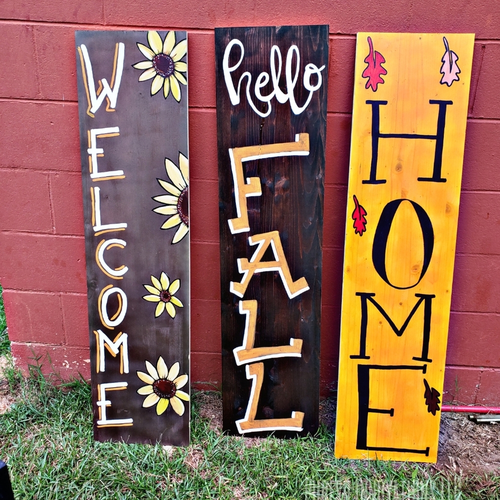 Welcome signs